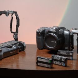   Blackmagic Pocket Cinema Camera 6K Pro Bundle – Original Owner – Extras