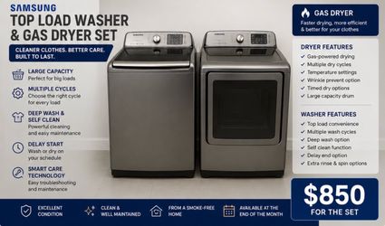 Samsung washer dryer combo