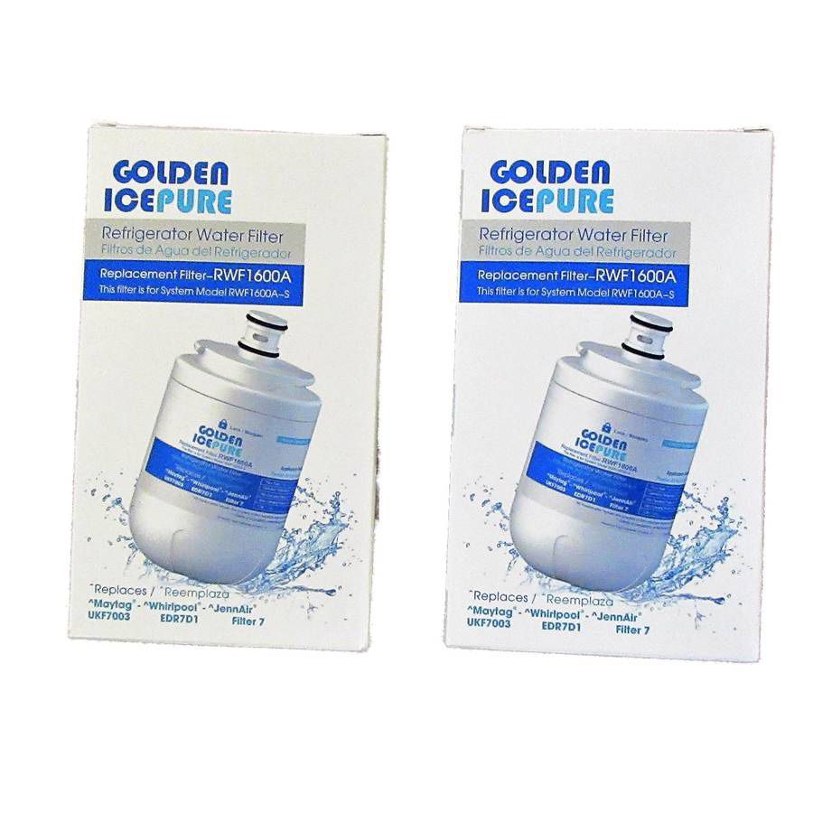 Two Golden IcePure Refrigerator Water Filter RWF-1600A