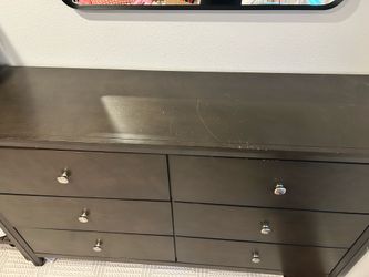 Dark grey dresser
