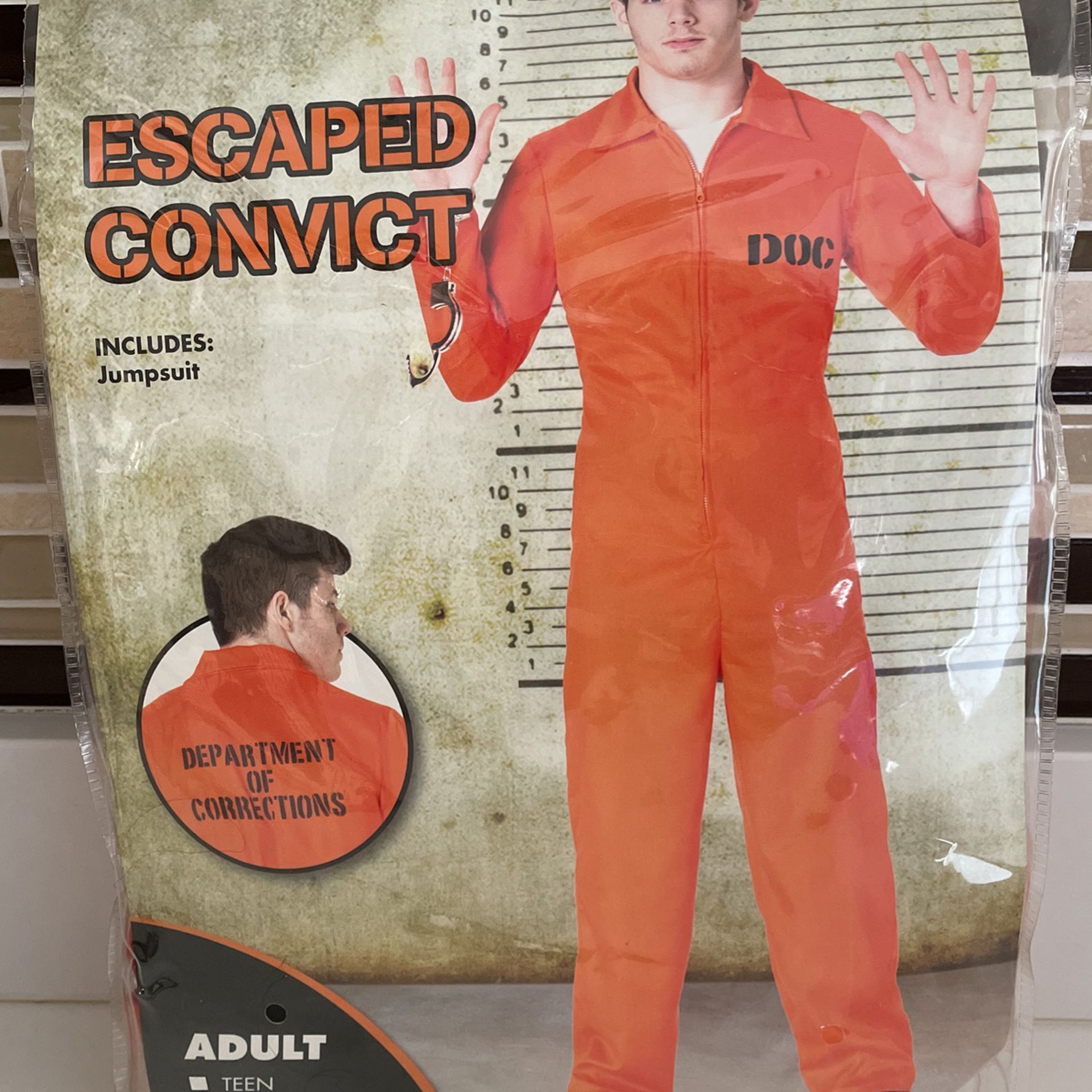 Escaped Convict Costume 