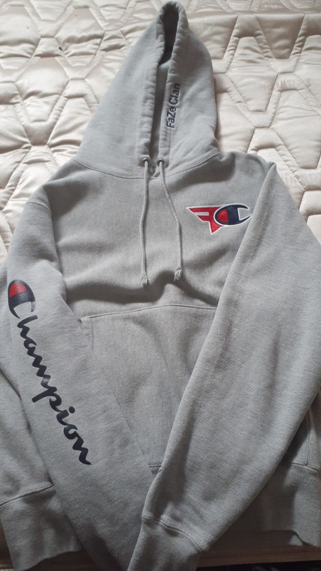 Faze x champion hoodie gaming