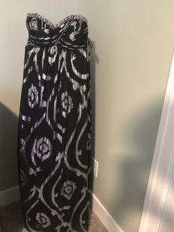 Black & Sliver Dress new never used size 6