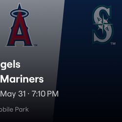 Mariners vs LA Angels 05/31