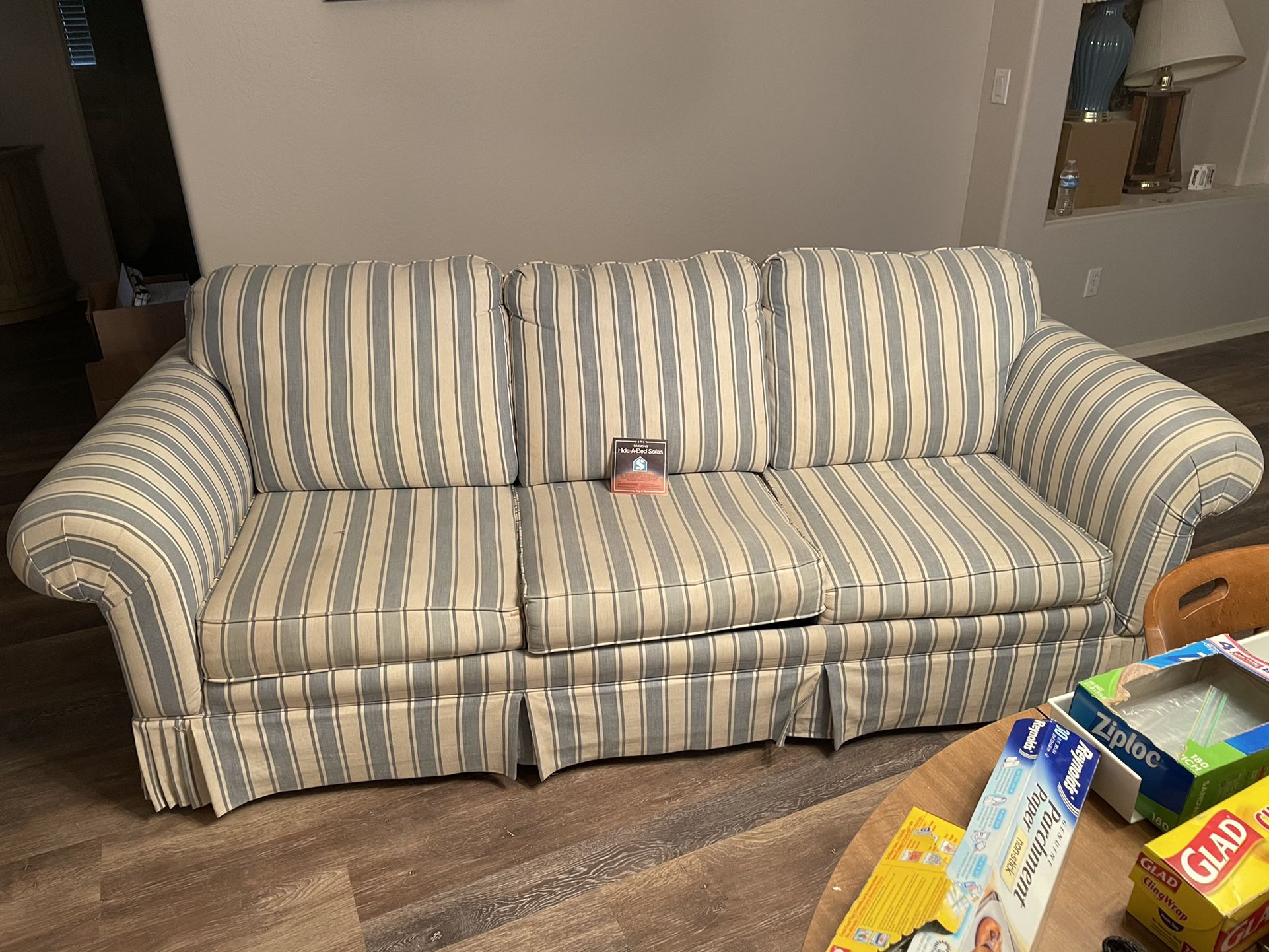 FREE Sleeper Couch And Love Seat