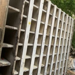 2 Antique Parts Bin From A Long Forgotten Hardware Store 