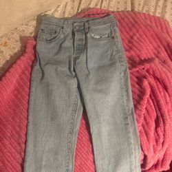 Levi light wash jeans