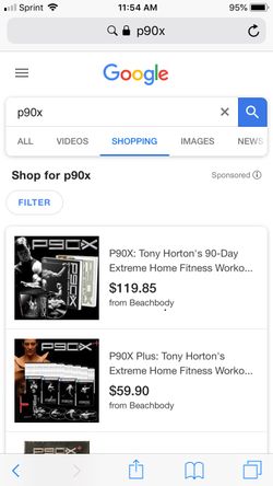 P90x exercise discs