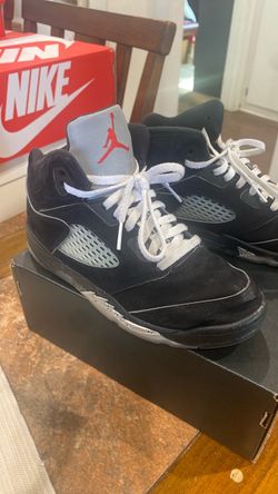 Air Jordan 5 Black Sneakers