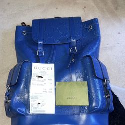 Gucci Leather Backpack 