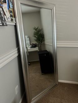 Silver Full Length Mirror