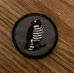 Boy Scouts Of America Vintage Black Hawk Patrol Badage