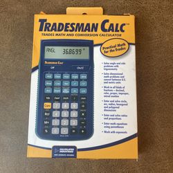 Tradesman Calculator Portable 4400 Series
