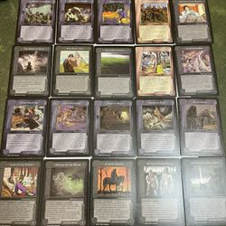 lot of 20 LOTR middle earth ccg black border cards #11