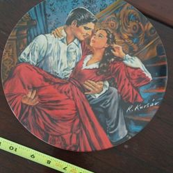 Knowles "Scarlett and Rhett - The Finale" collector plate