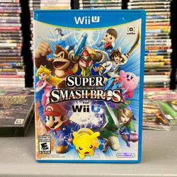 *CIB* Super Smash Bros. (Wii U, 2014)