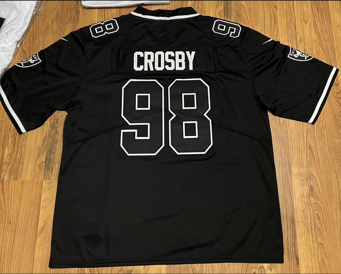Las Vegas Raiders Maxx Crosby Stitched Jerseys