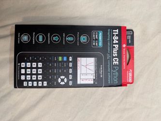 Texas Instruments BRAND NEW  TI-84 Plus CE Python Graphing Calculator