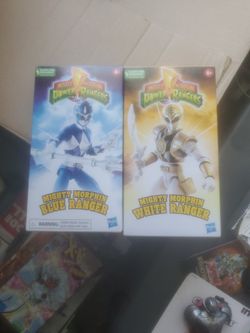 Mmpr Blue & White Ranger 