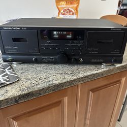 Harmon Kardon Dual Cassette Player 