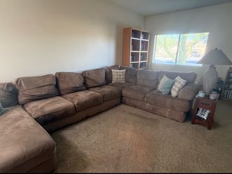 Brown Sectional Couch