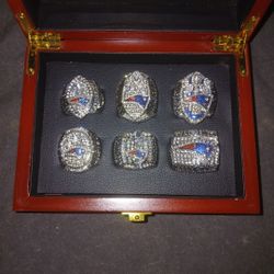 New england patriots replica super bowl rings