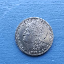 1893 Morgan Silver Dollar
