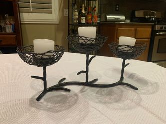 Candle center piece home decor