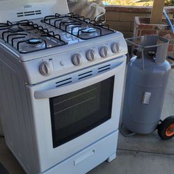 Bundle 24" Stove and Gas/Propane Tank