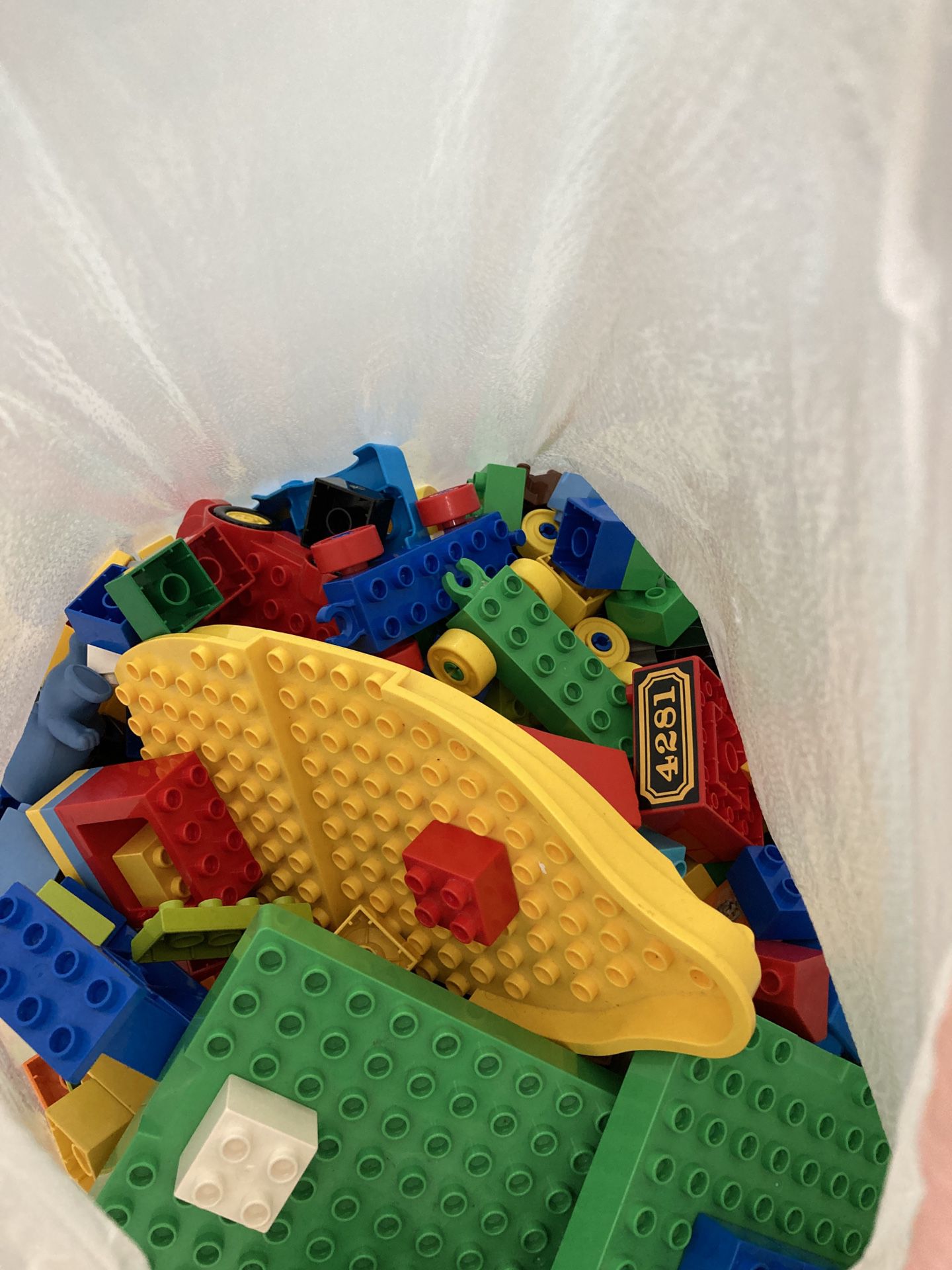 Bag full of LEGO’s