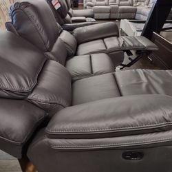New Recliner Sofa And Loveseat Both