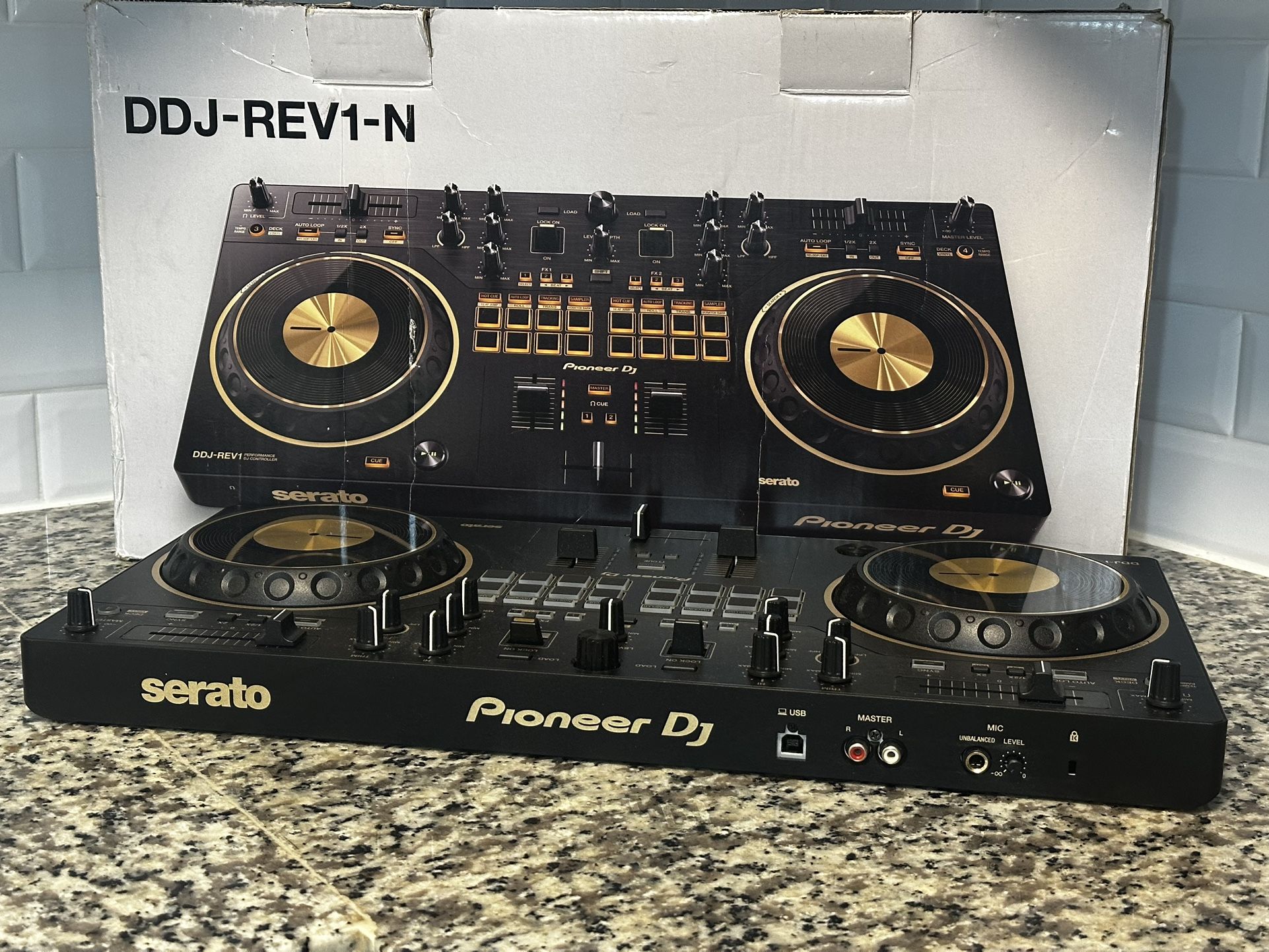 π§ Pioneer DJ DDJ-REV1-N (Limited Gold Edition) β Like New w/ Box