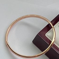 14k gold plated bangle 