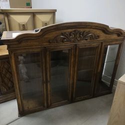 Two Piece China Hutch