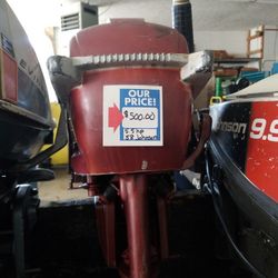 5.5 Hp Johnson Motor 1958