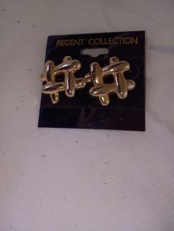 Antigüedad aretes nunca se ponen pritos de los 70's