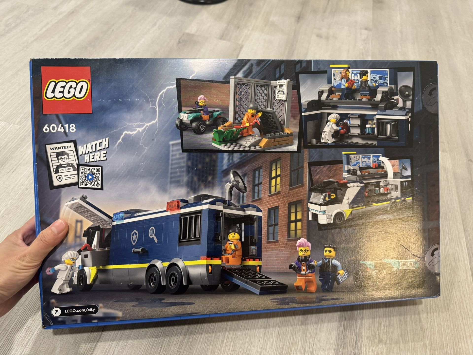 (New) Lego Police Mobile Crime Lab Truck 60418