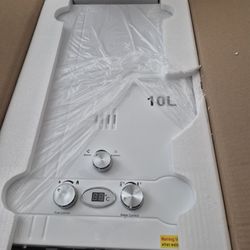 Ten liter gas tankless water heater 