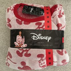Brand New Disney Mickey 2 Pc. Jogger Lounge Set