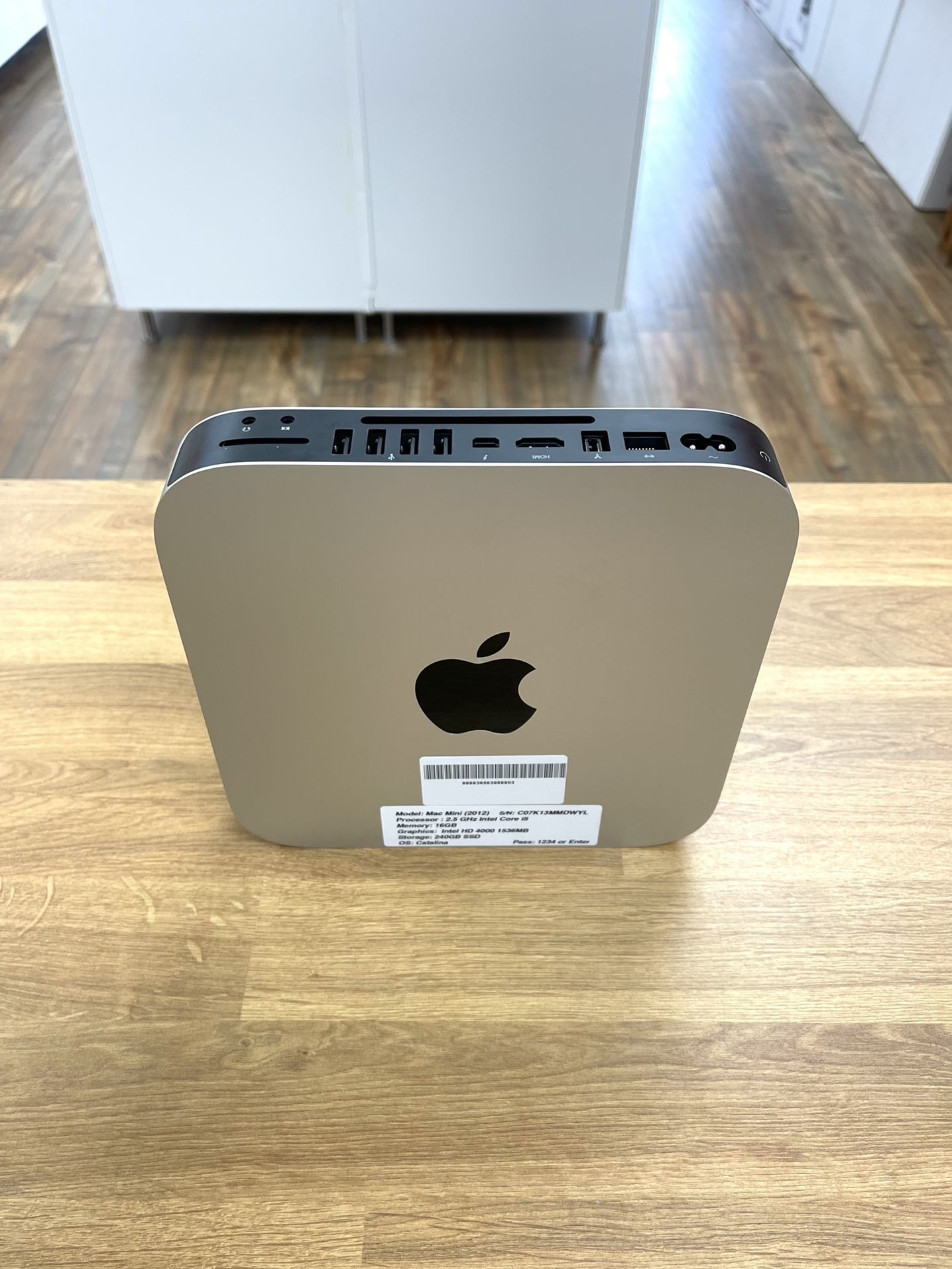 Mac mini 2012 i5 12GB 新品512GBSSD Dual OS