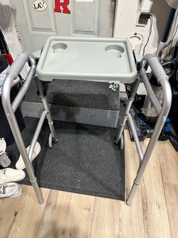 Rolling Walker with Tray