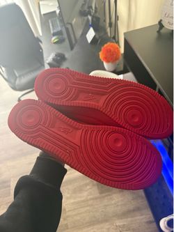 NIKE RED AIR FORCE’s - SIZE 12