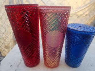 Strabucks Cups no straws $ 4 each or $10 for all