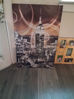 New York City Skyline Canvas Wall Art