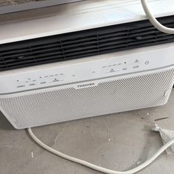 Touch control window, air conditioner