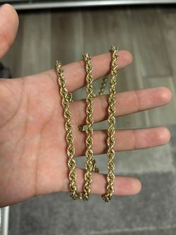 10k Gold Rope chain