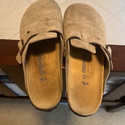 suede Birkenstocks 