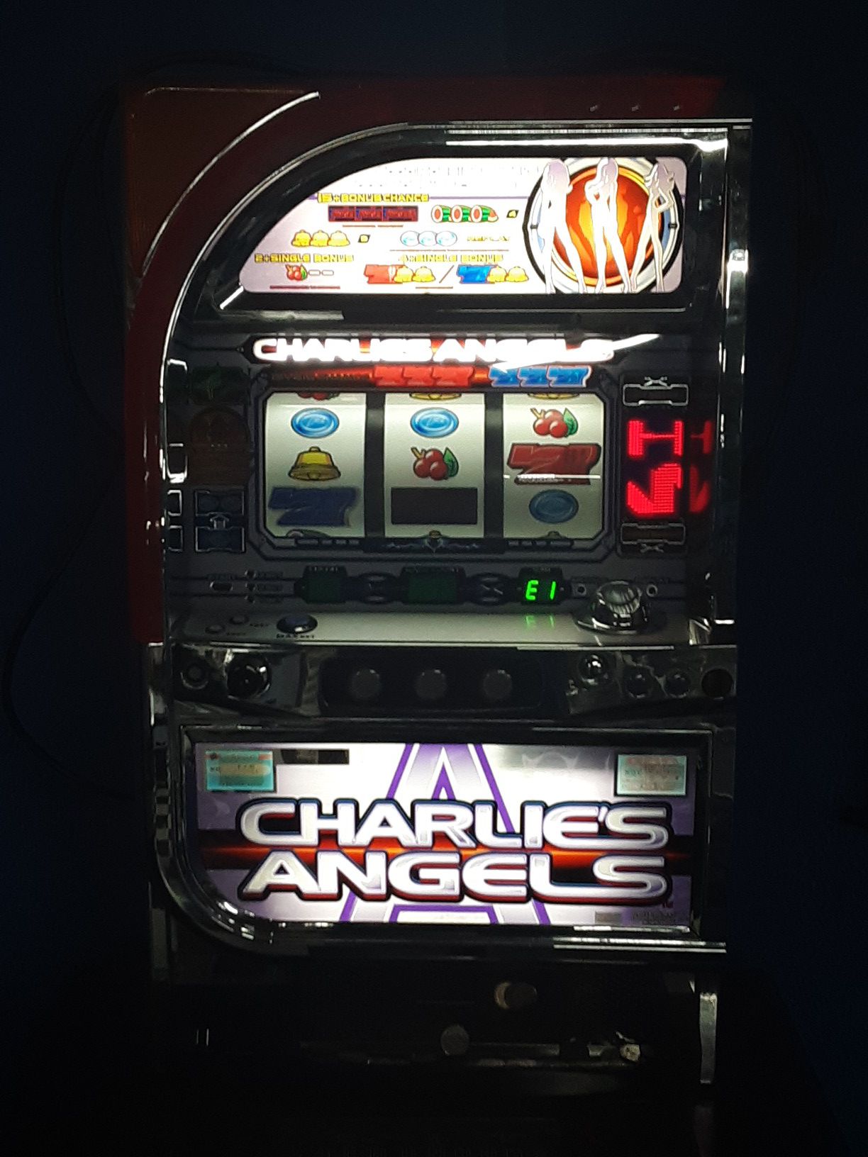 Vegas slot machine. Works most of the time. Sometimes it gets hung up with an error message so