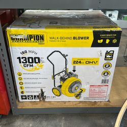 CHAMPION Walk Behind Blower 