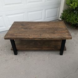 Hardwood Coffee Table
